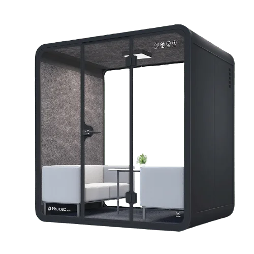 Soundproof Booth L-black