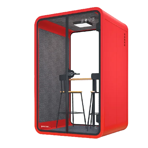 Soundproof Booth M-red